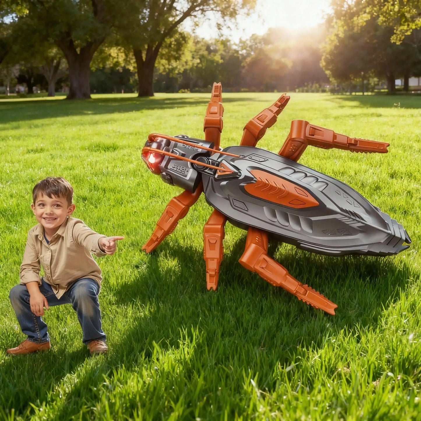 GeckoGlide™ Remote Control Wall-Climbing Gecko